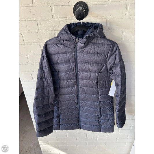 Coat Puffer & Quilted By Eddie Bauer In Blue, Size: L