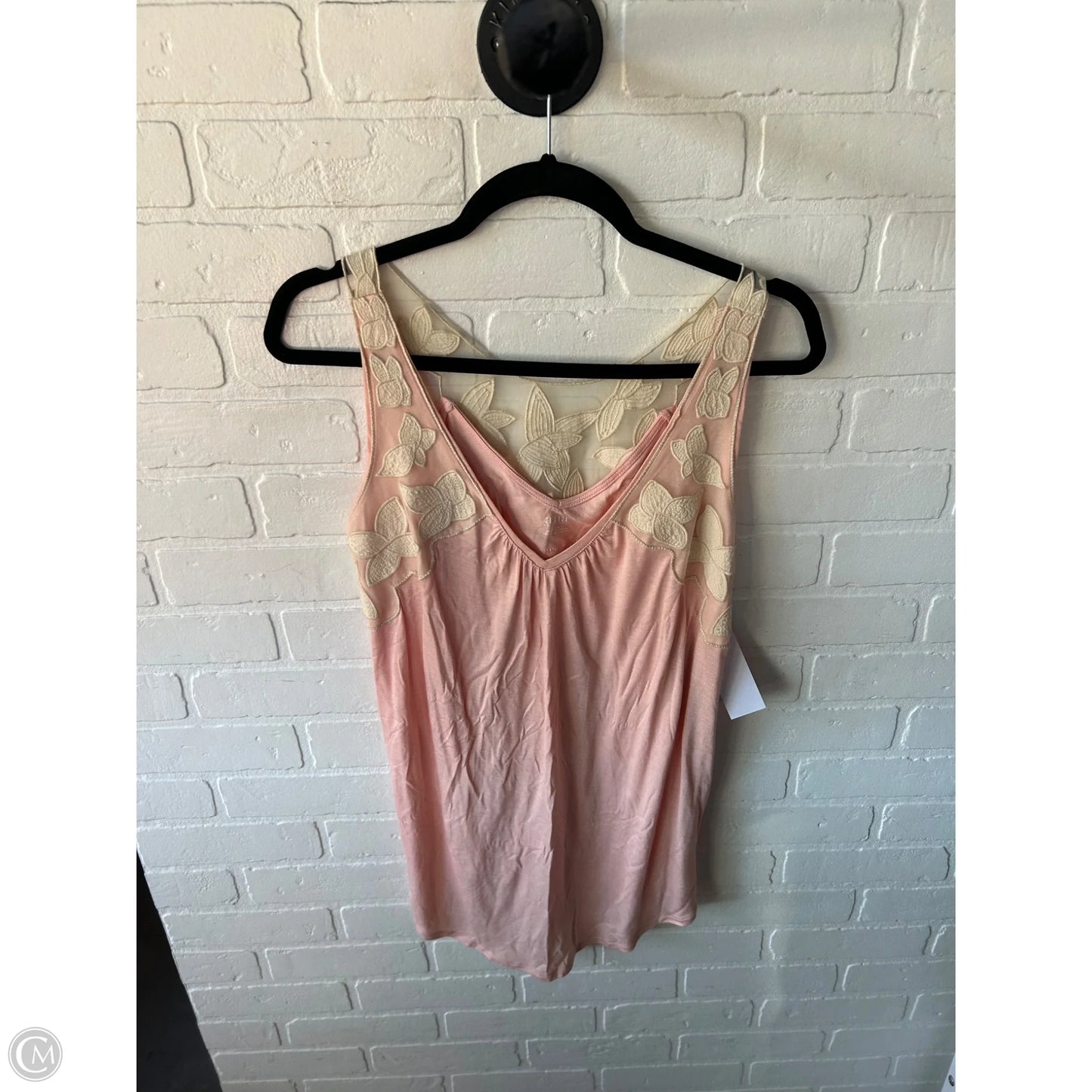 Top Sleeveless By Ana In Pink, Size: L