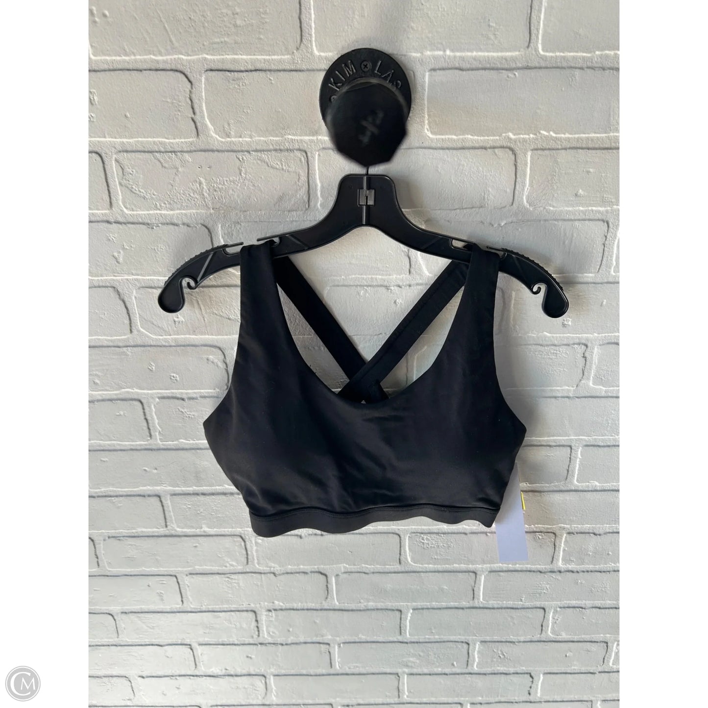 Athletic Bra By Clothes Mentor In Black, Size: Xl