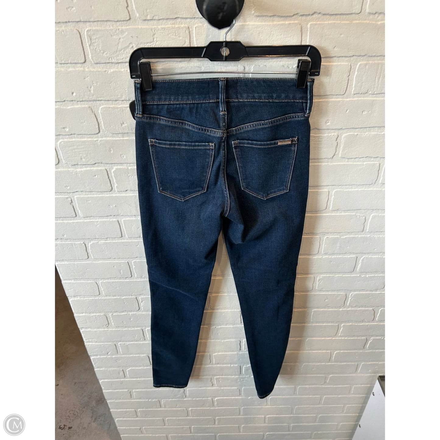 Jeans Skinny By White House Black Market In Blue Denim, Size: 0