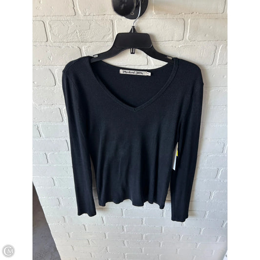 Top Long Sleeve Basic By Michael Stars In Black, Size: M