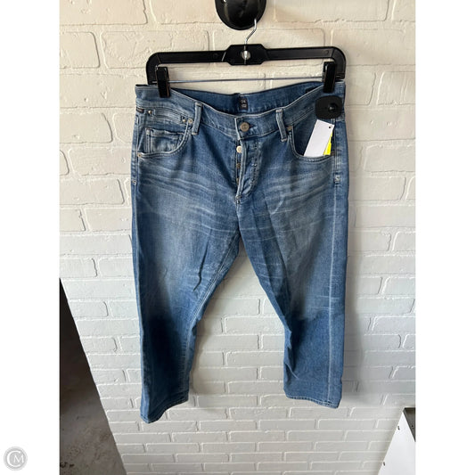 Jeans Boyfriend By Citizens Of Humanity In Blue Denim, Size: 4