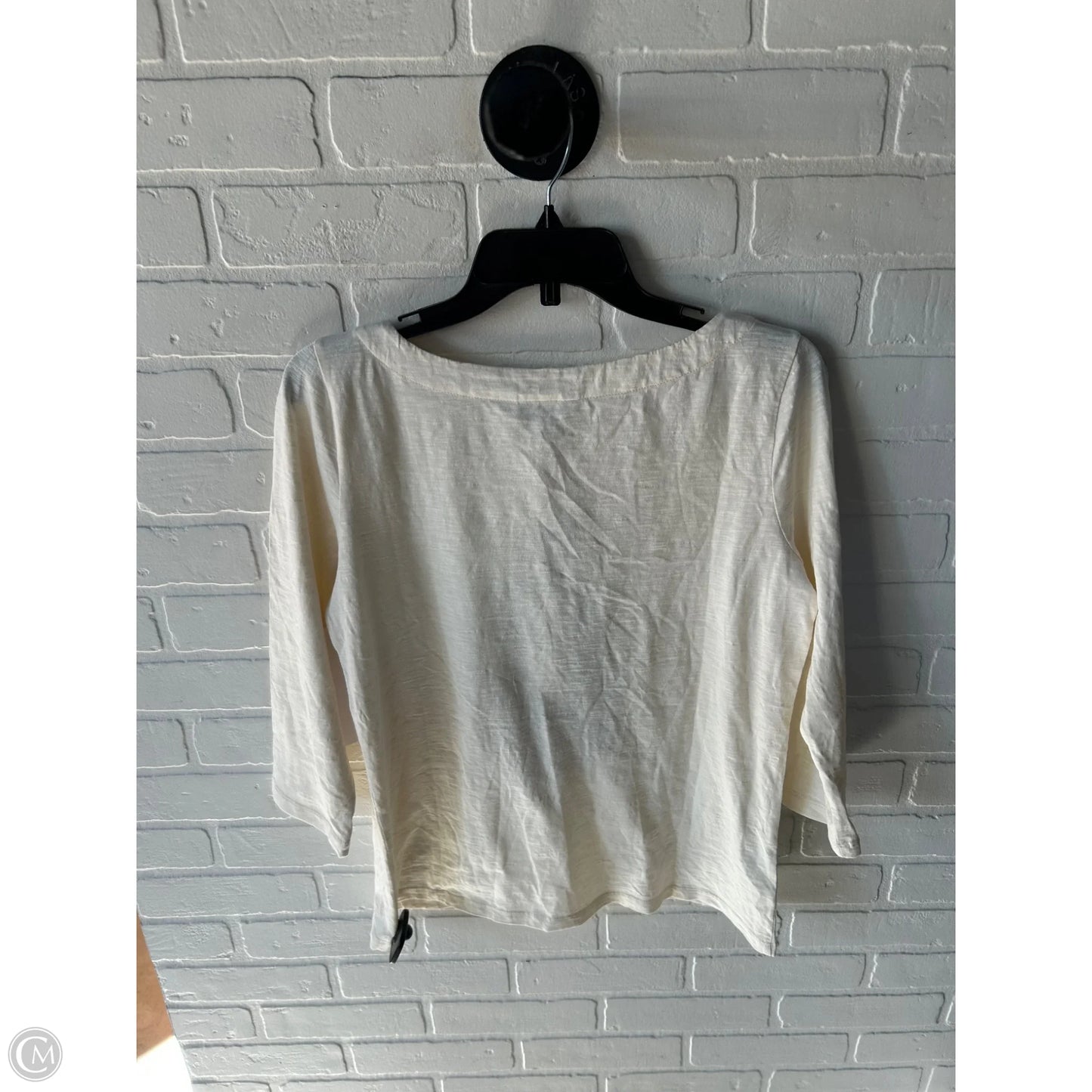 Top 3/4 Sleeve By Tommy Bahama In Cream, Size: S
