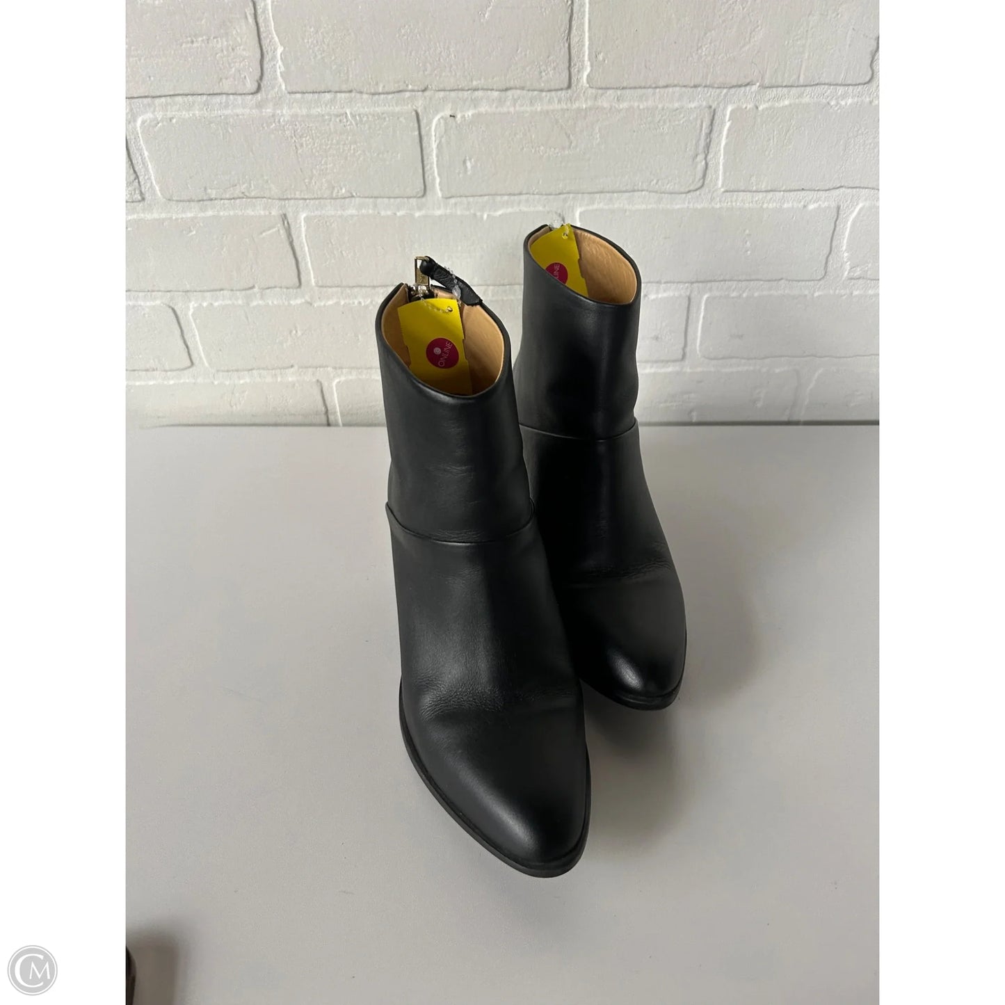 Boots Ankle Heels By Cma In Black, Size: 9