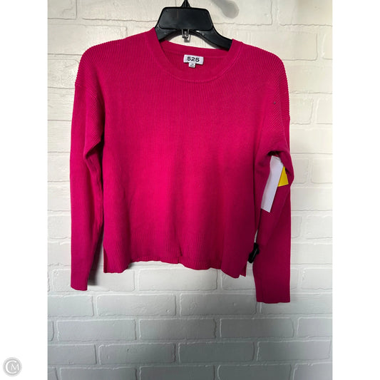 Sweater By 525 In Pink, Size: Xs