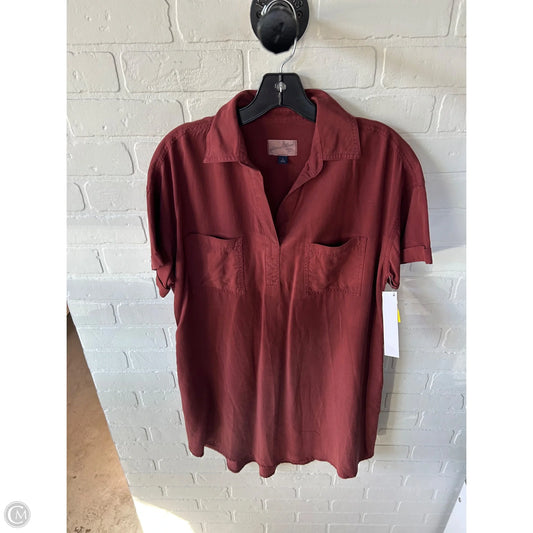 Dress Casual Short By Universal Thread In Red, Size: S