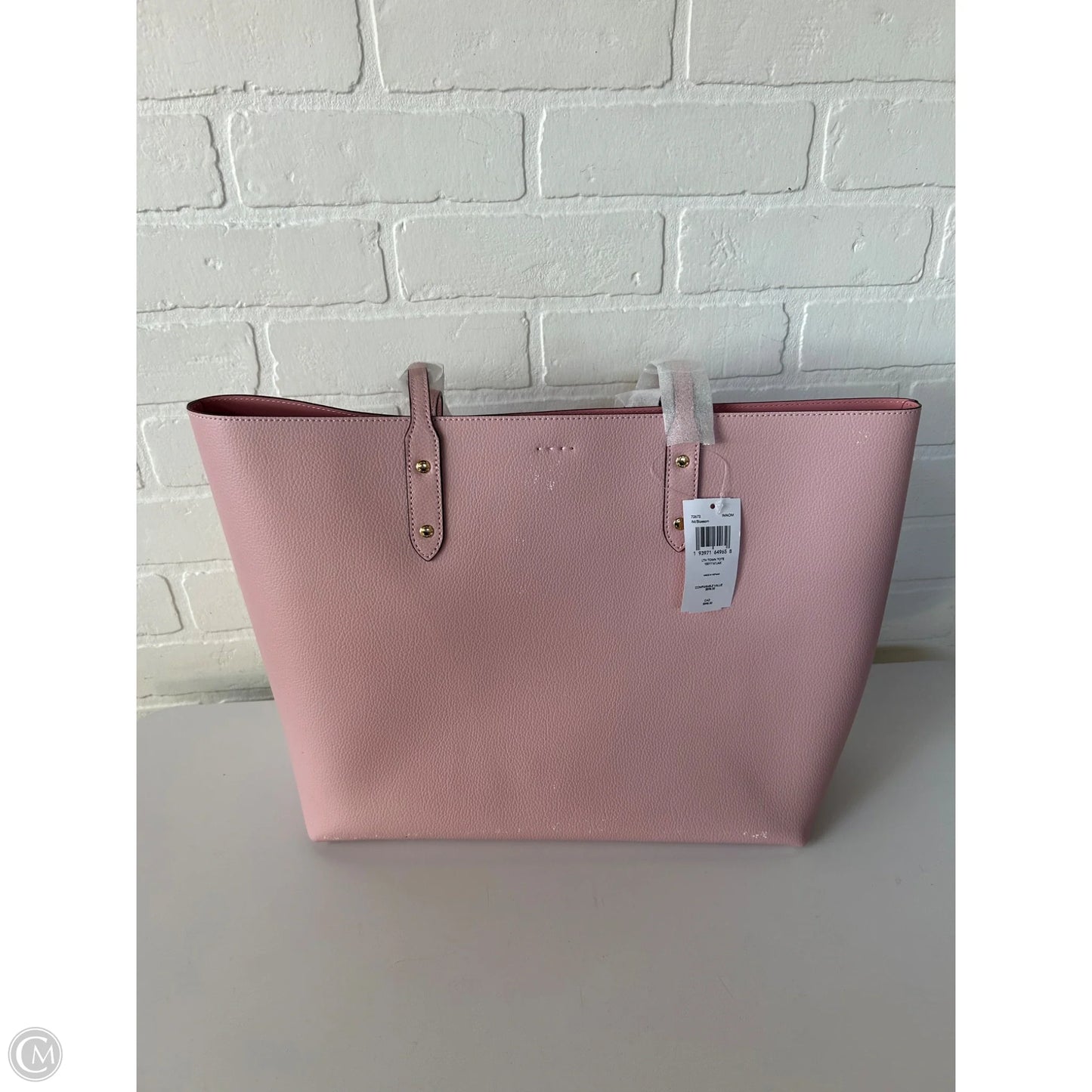 Tote Designer By Coach, Size: Medium