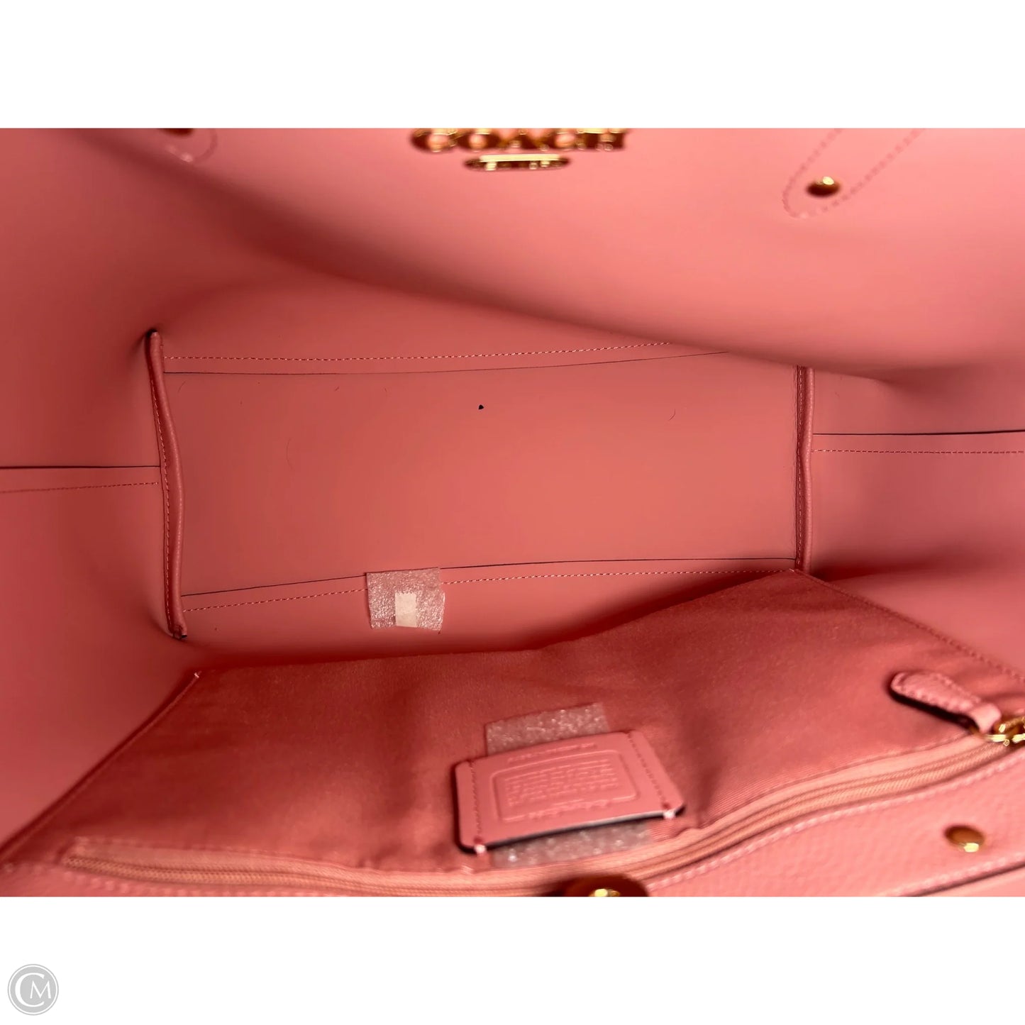 Tote Designer By Coach, Size: Medium