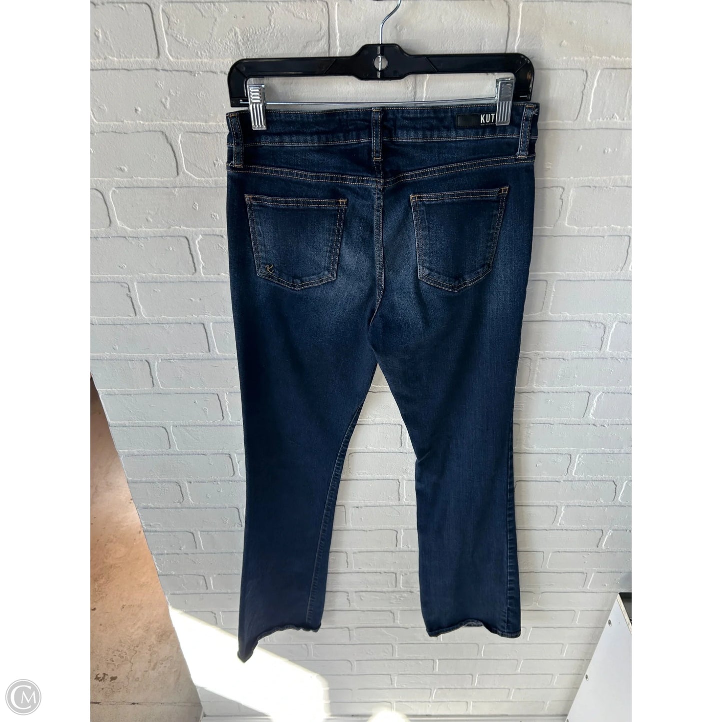 Jeans Boot Cut By Kut In Blue Denim, Size: 10