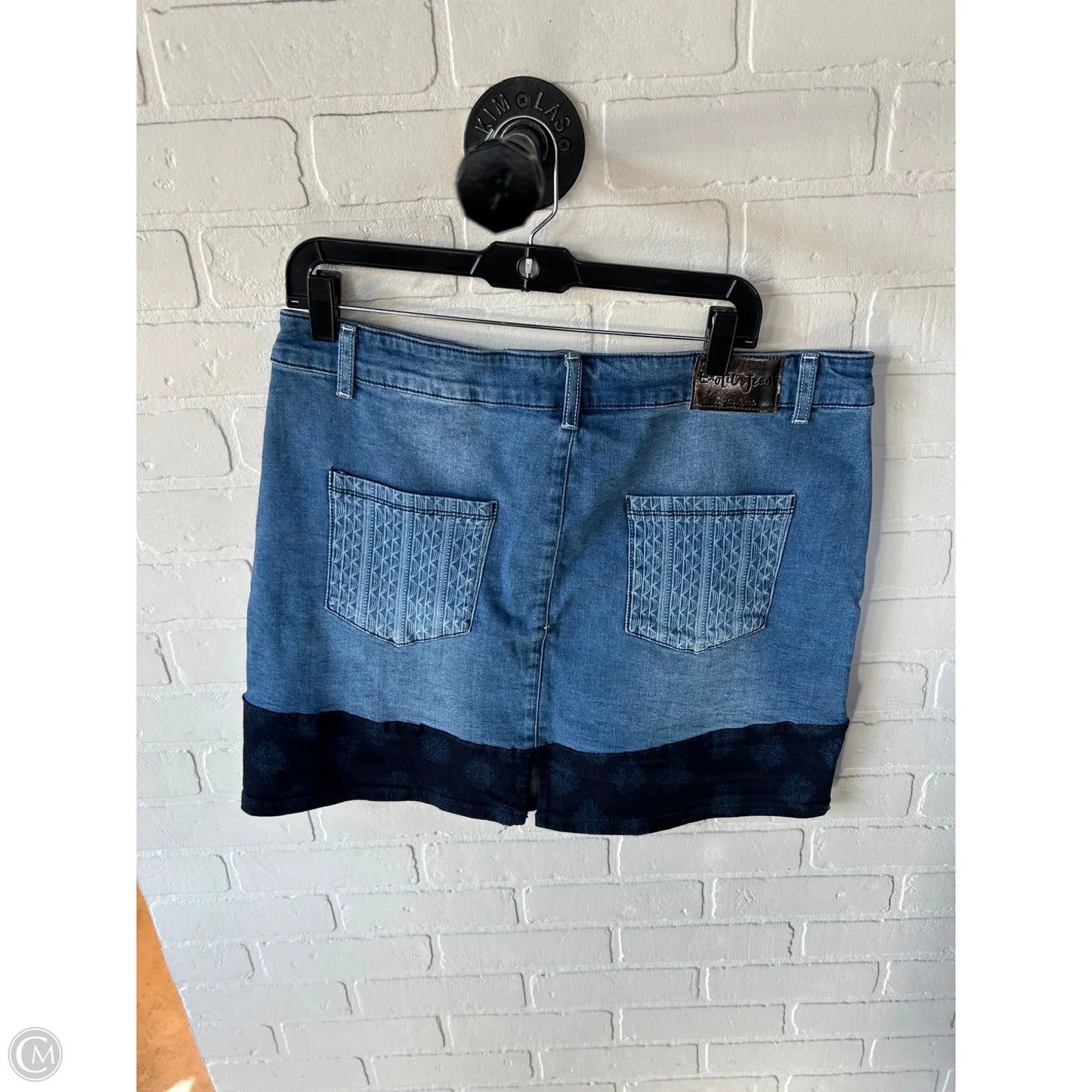 Skirt Mini & Short By Desigual In Blue, Size: 12