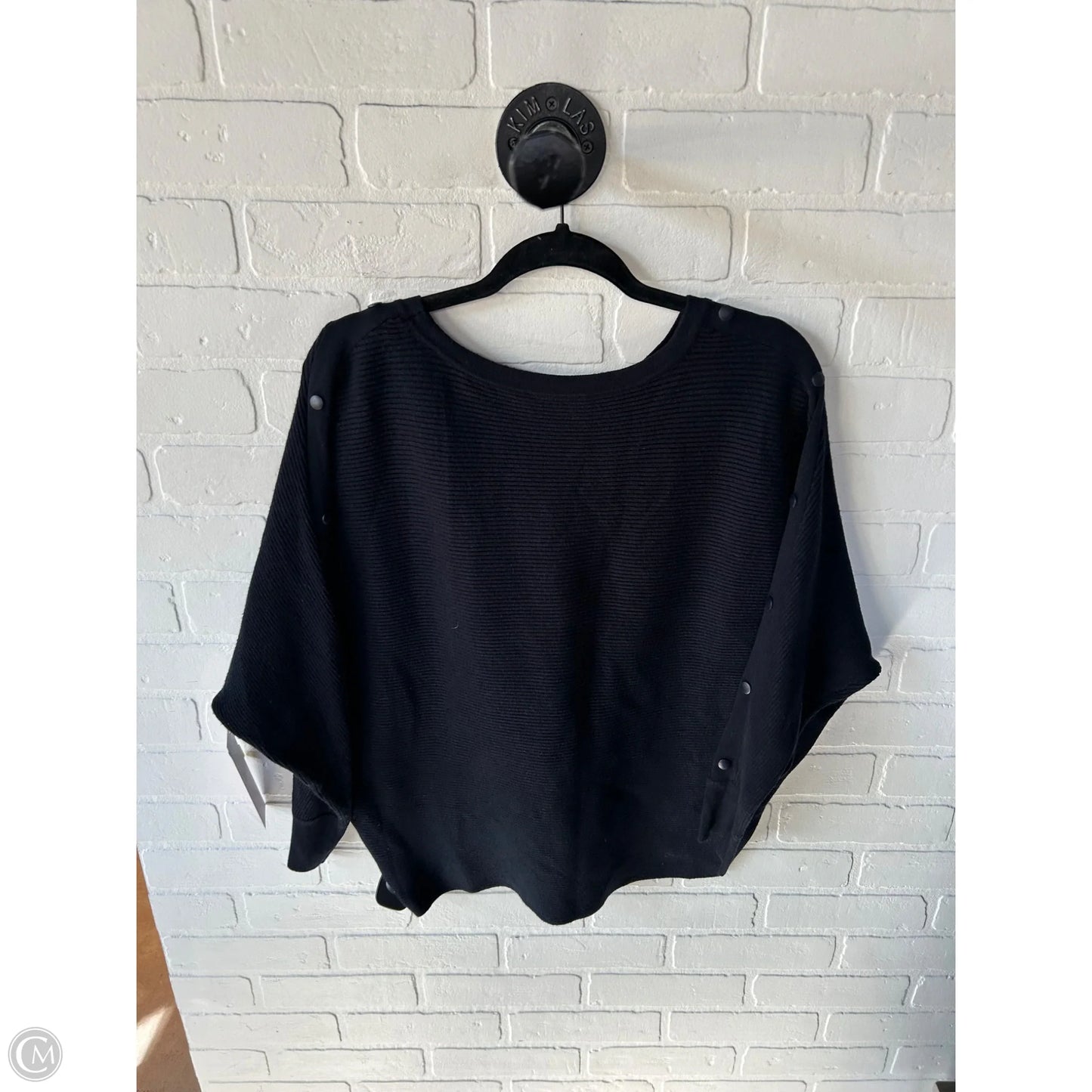 Sweater By T Tahari In Black, Size: 1x