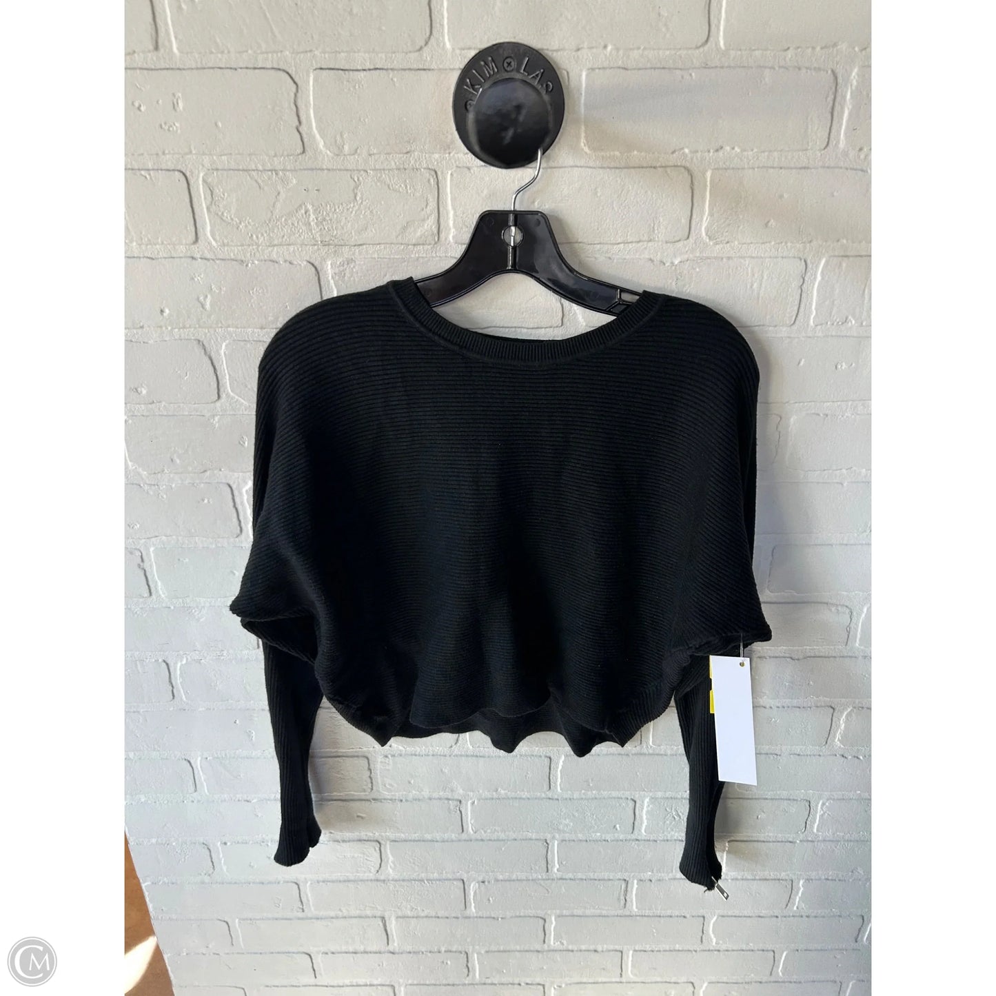Sweater By Carmen By Carmen Marc Valvo In Black, Size: Xl