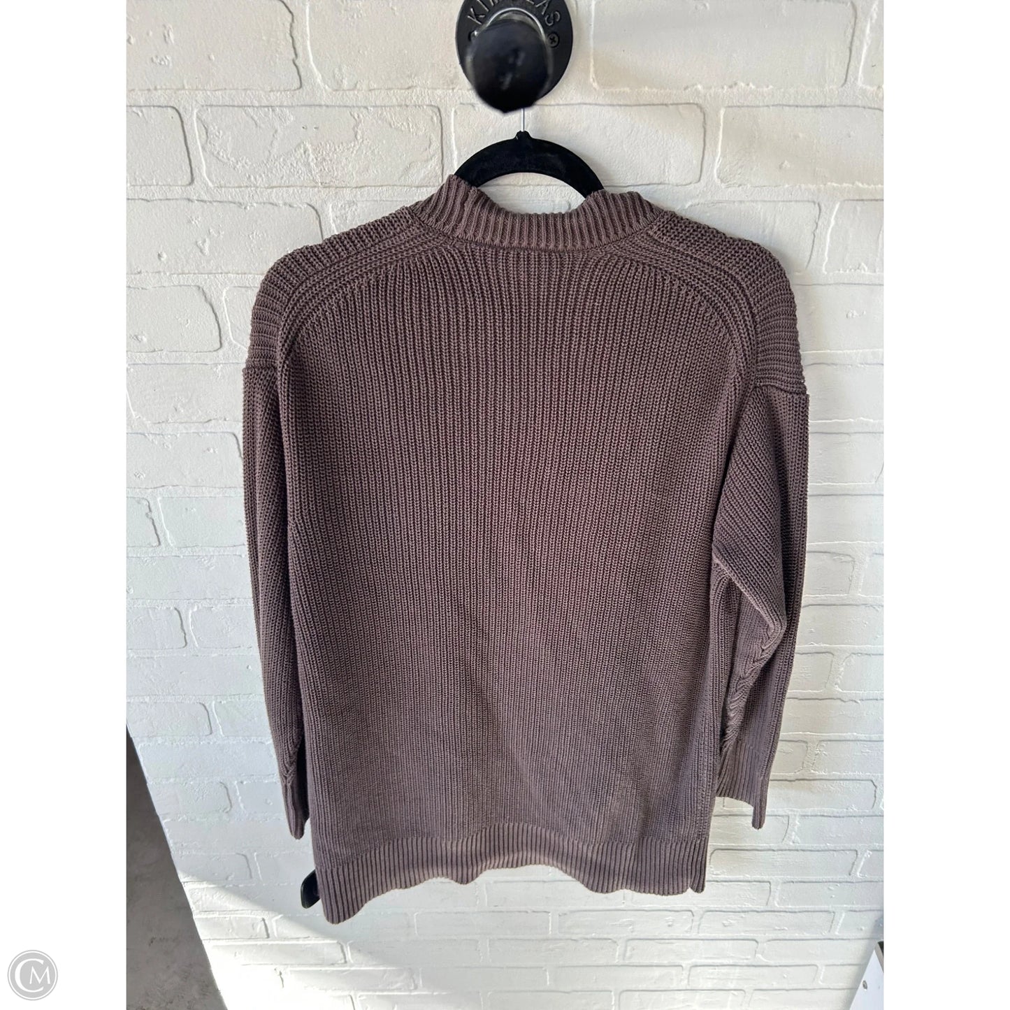 Sweater Cardigan By Clothes Mentor In Brown, Size: Xxl