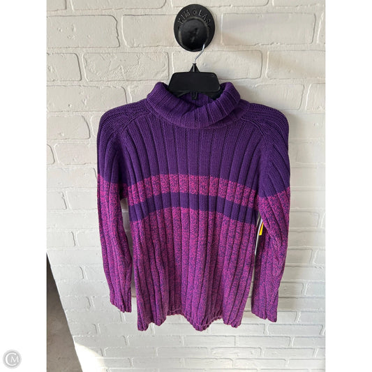 Sweater By West Bound In Pink & Purple, Size: M