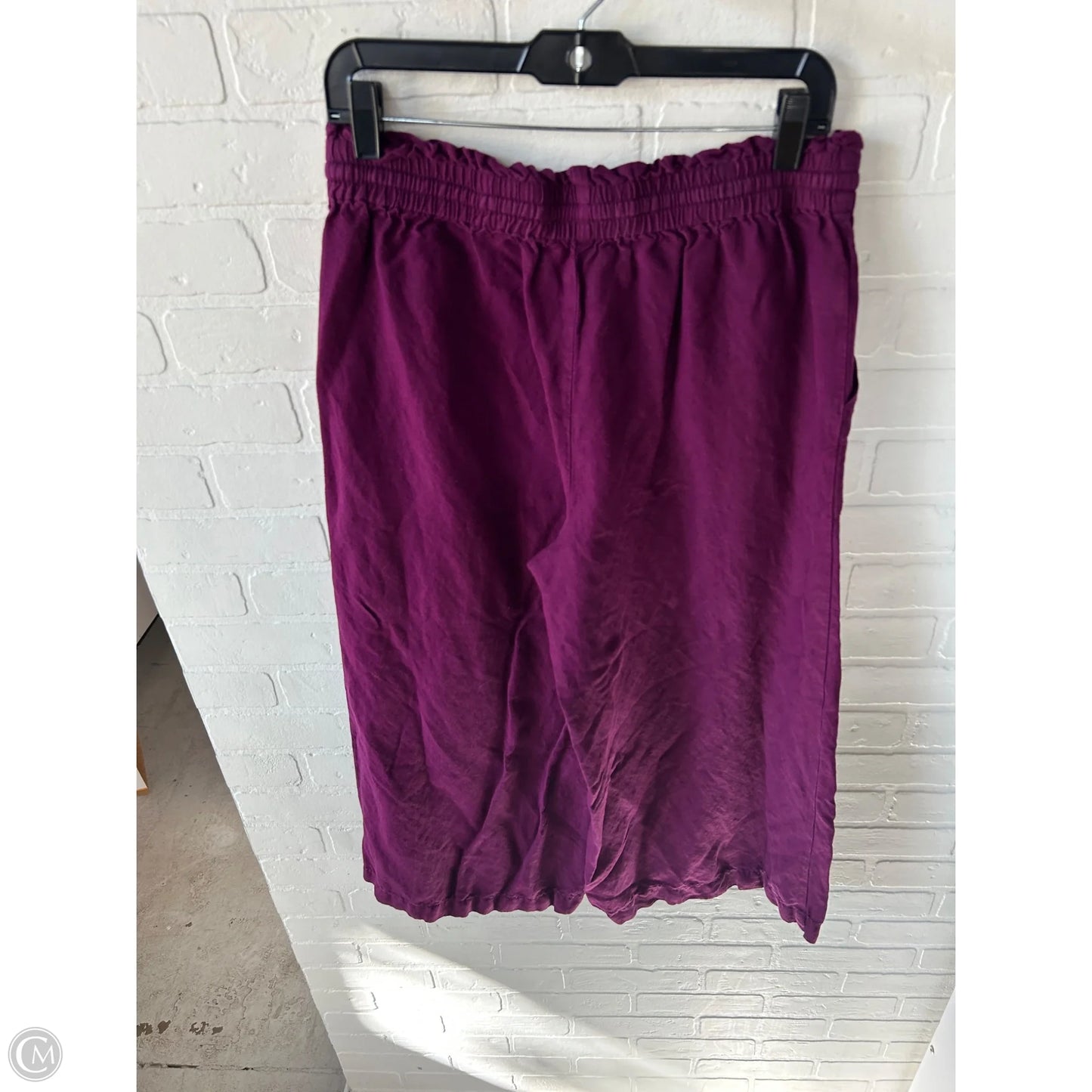 Pants Wide Leg By Loft In Purple, Size: 8