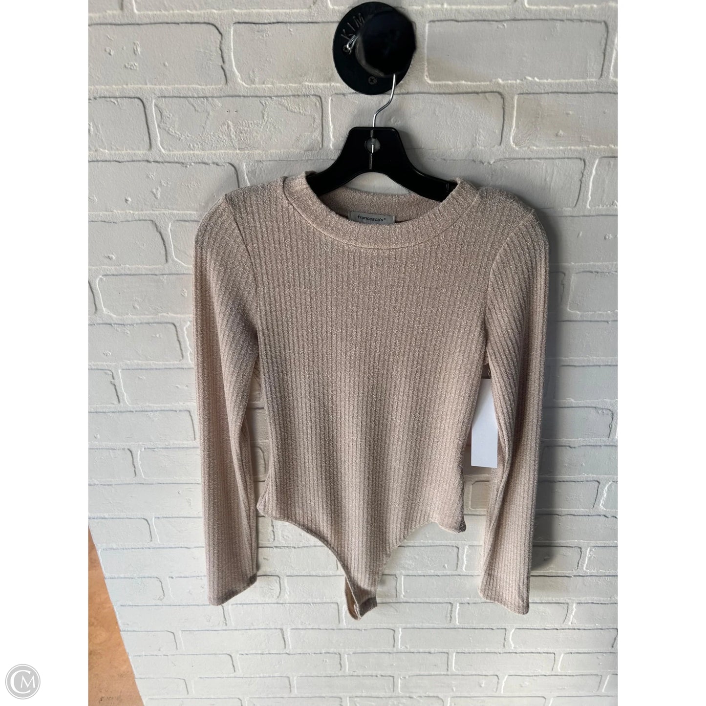 Bodysuit By Francesca's In Tan, Size: S