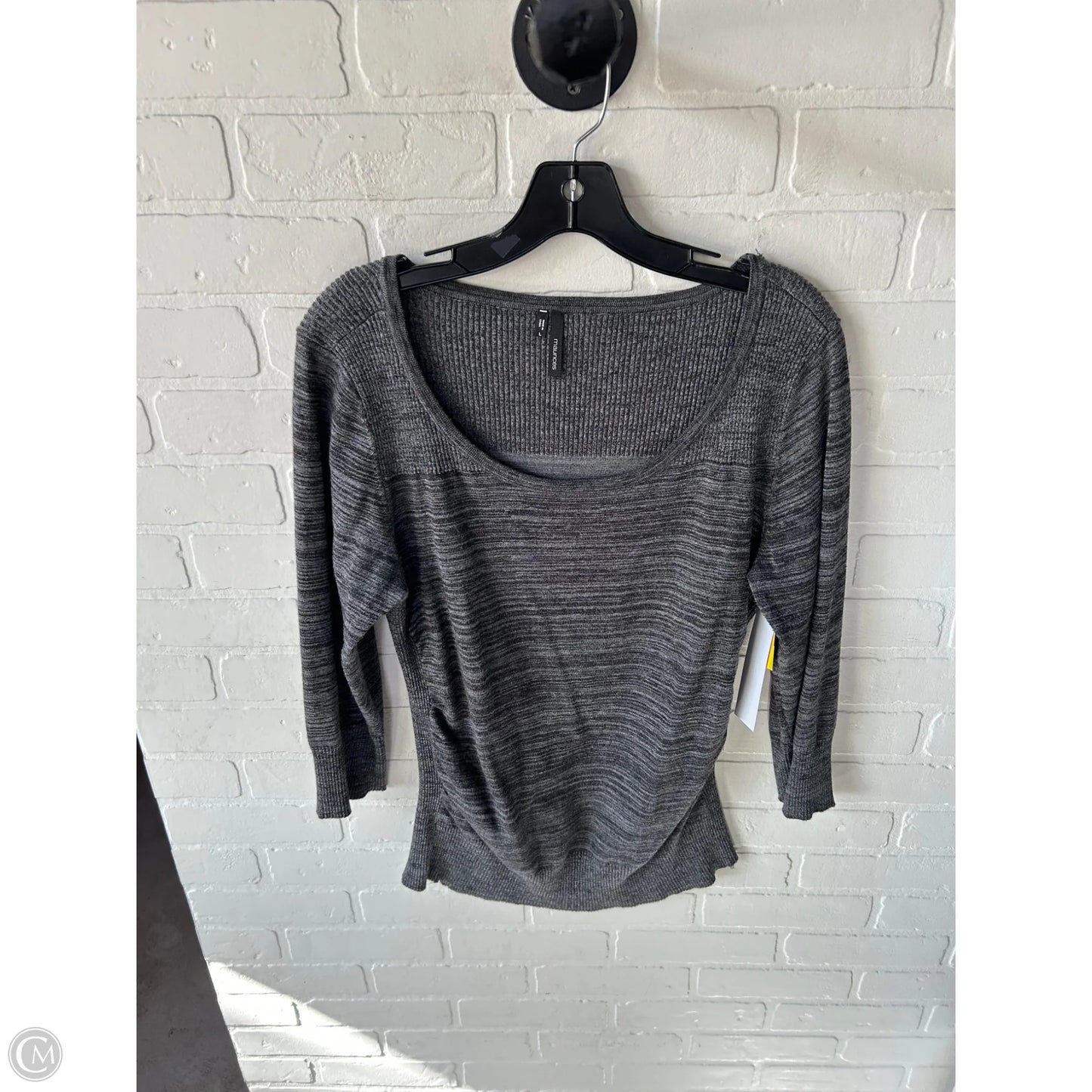 Sweater By Maurices In Grey, Size: L