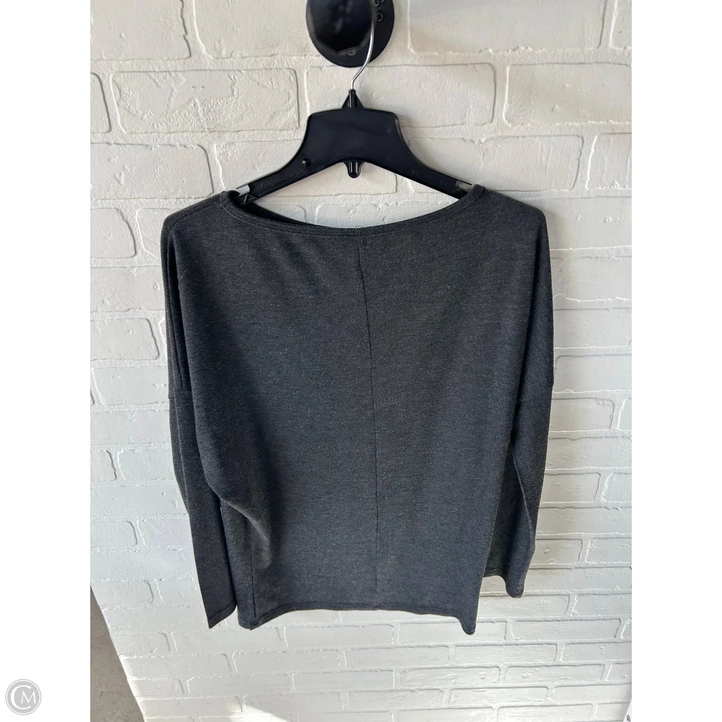 Top Long Sleeve By Clothes Mentor In Grey & Red, Size: M
