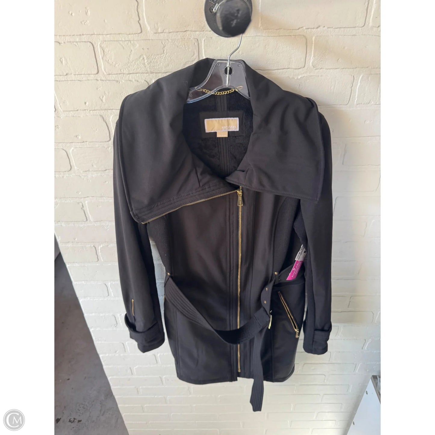 Coat Parka By Michael By Michael Kors In Black, Size: L