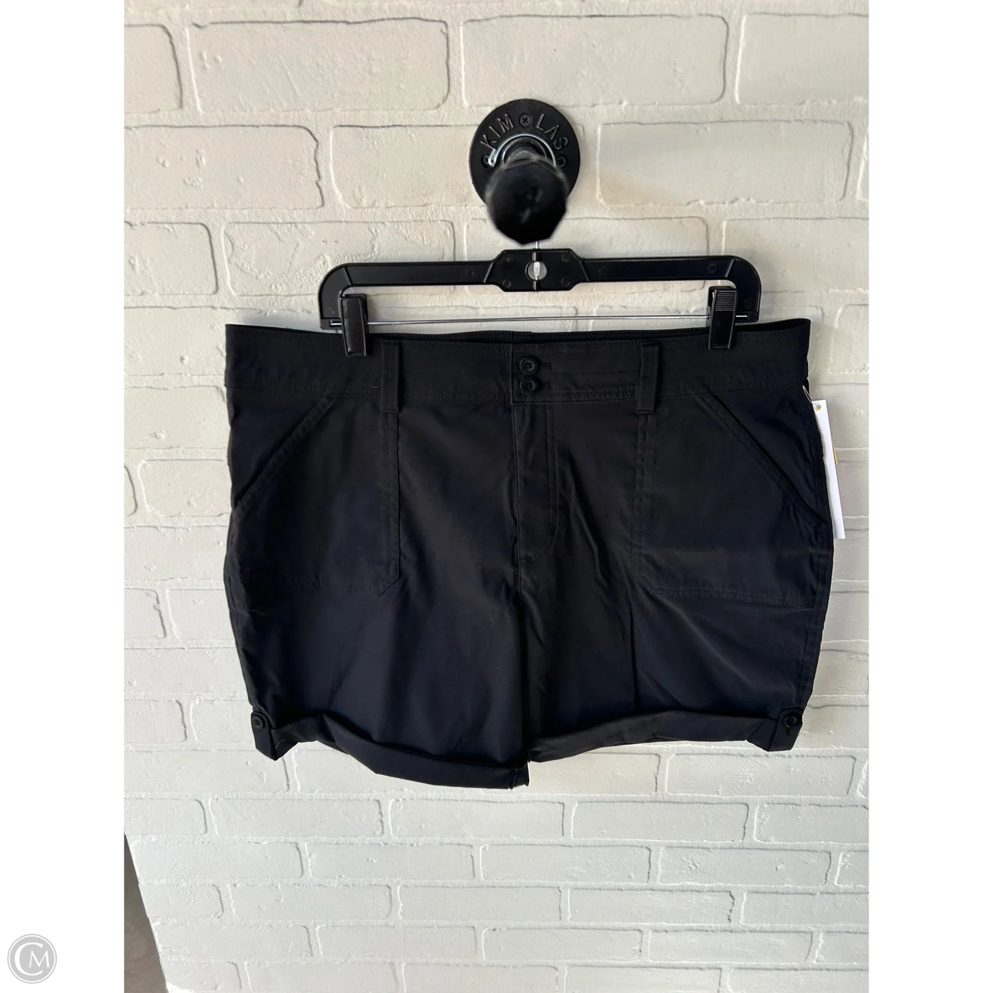 Shorts By Eddie Bauer In Black, Size: 16
