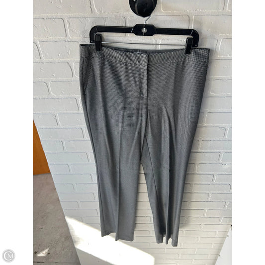 Pants Dress By Halogen In Black & Grey, Size: 12