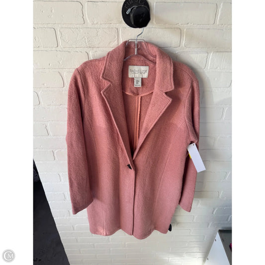 Coat Peacoat By Rachel Zoe In Pink, Size: M