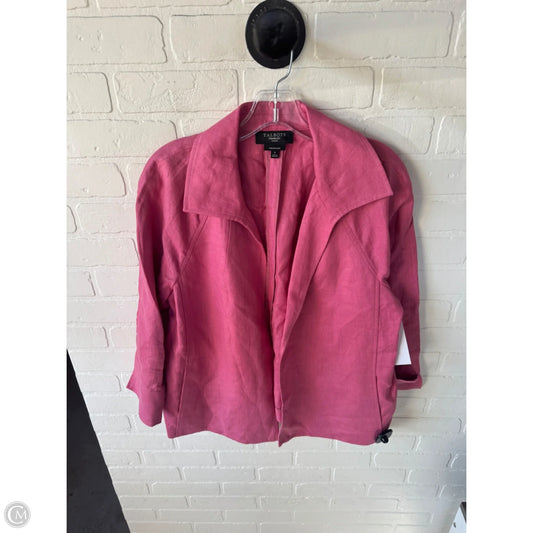 Blazer By Talbots In Pink, Size: L