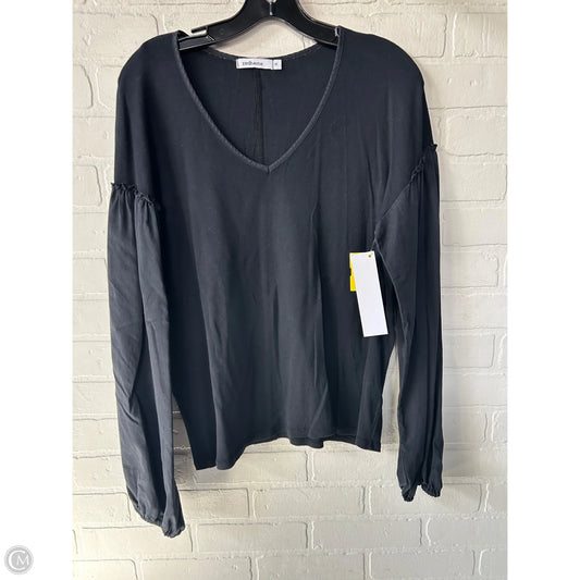 Top Long Sleeve By Red Haute In Black, Size: M