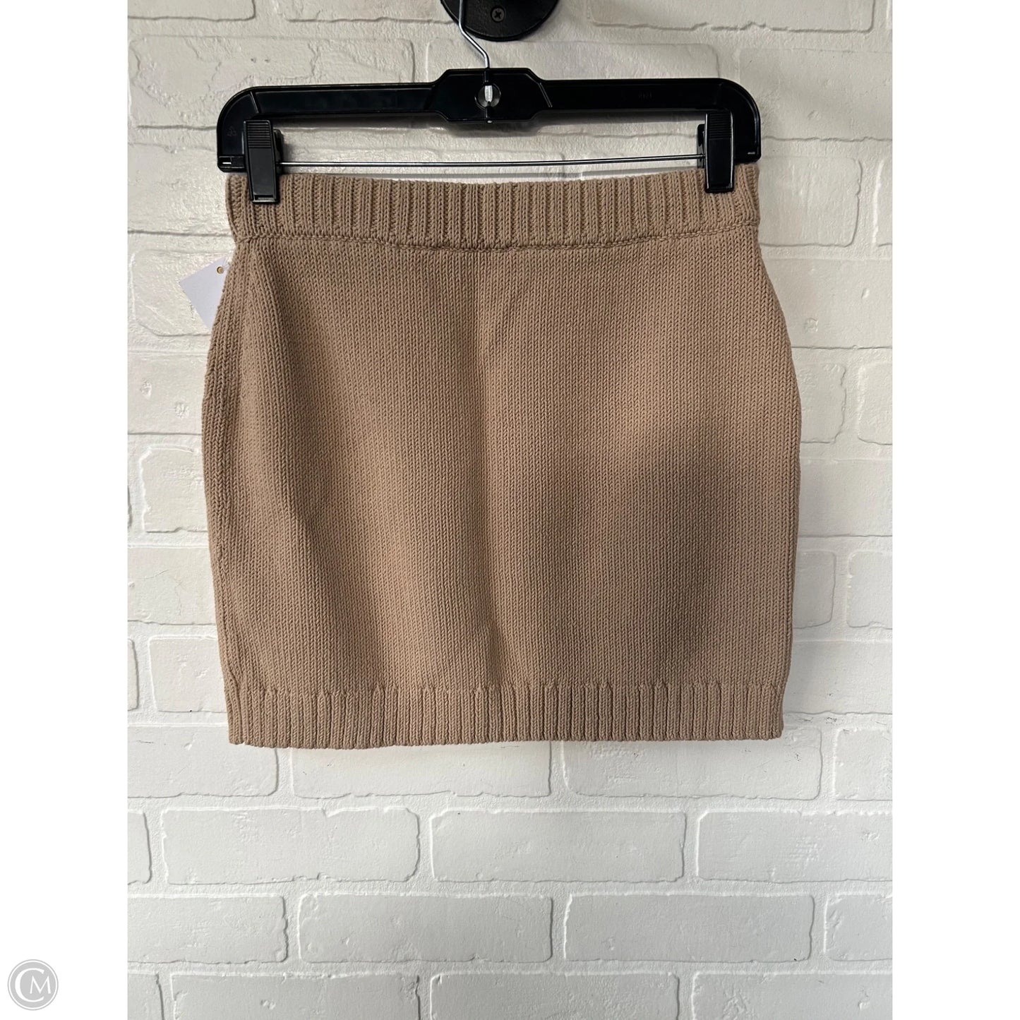 Skirt Mini & Short By Atelier In Tan, Size: 4