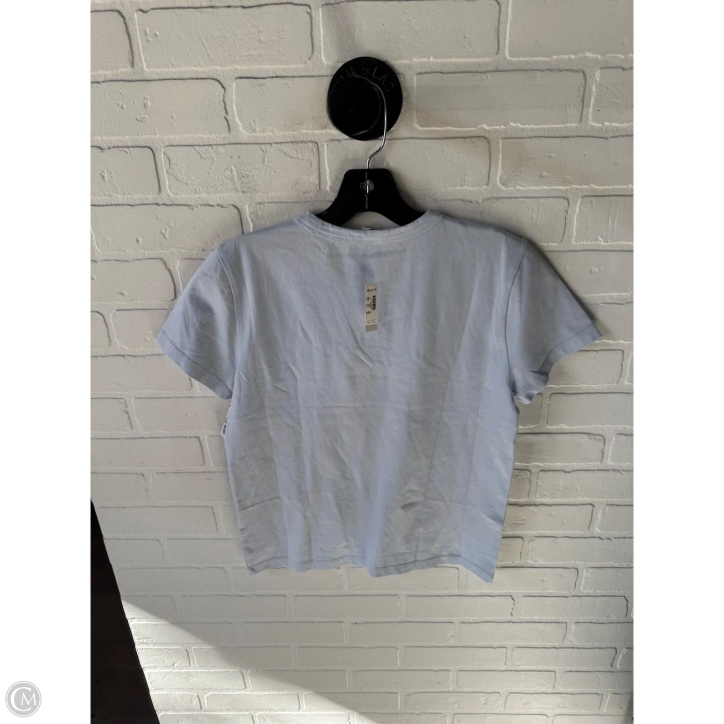 Top Short Sleeve Basic By Madewell In Blue, Size: Xs