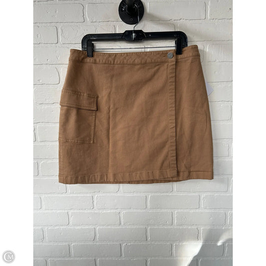 Skirt Mini & Short By Loft In Tan, Size: 12