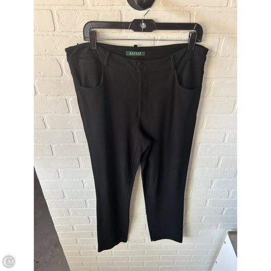 Pants Dress By Lauren By Ralph Lauren In Black, Size: 14