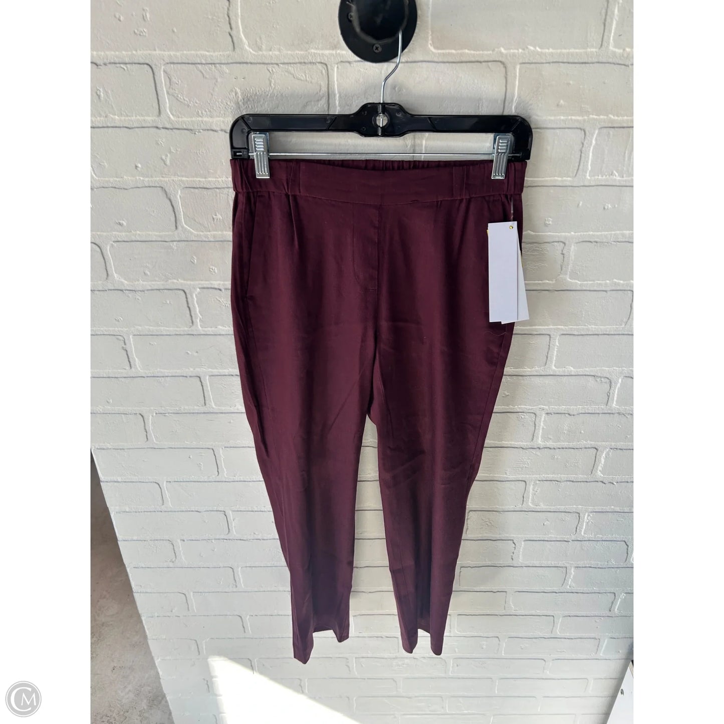 Pants Linen By J. Jill In Red, Size: 0p