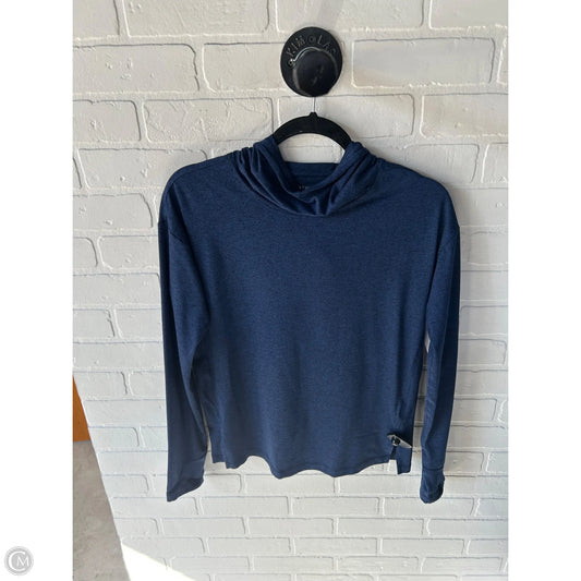 Athletic Top Long Sleeve Hoodie By Athleta In Blue, Size: Xs