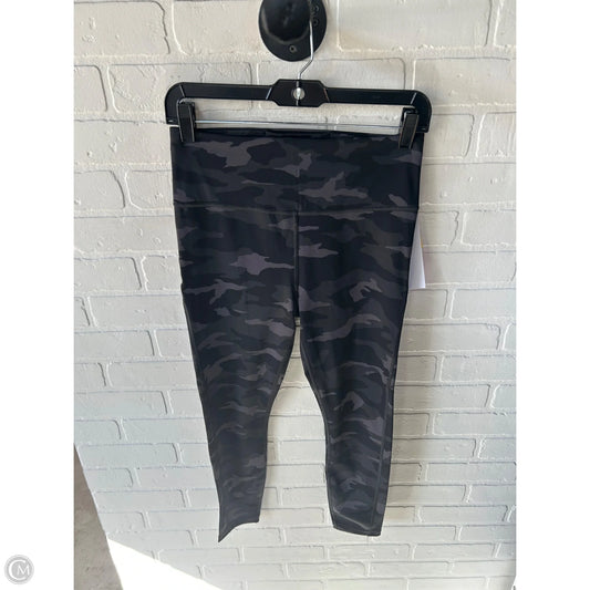 Athletic Leggings By Athleta In Black & Grey, Size: 4