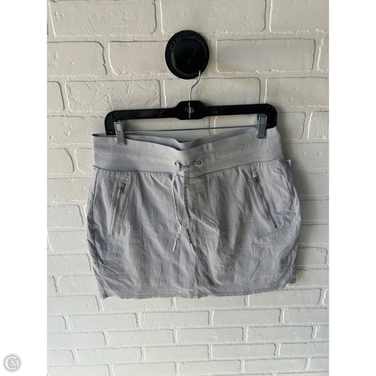 Athletic Skirt By Athleta In Grey, Size: 10