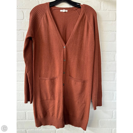 Sweater Cardigan By Maurices In Brown, Size: Xs