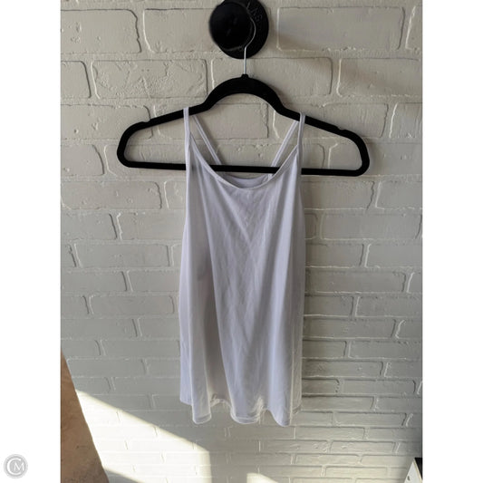 Athletic Tank Top By Athleta In White, Size: L