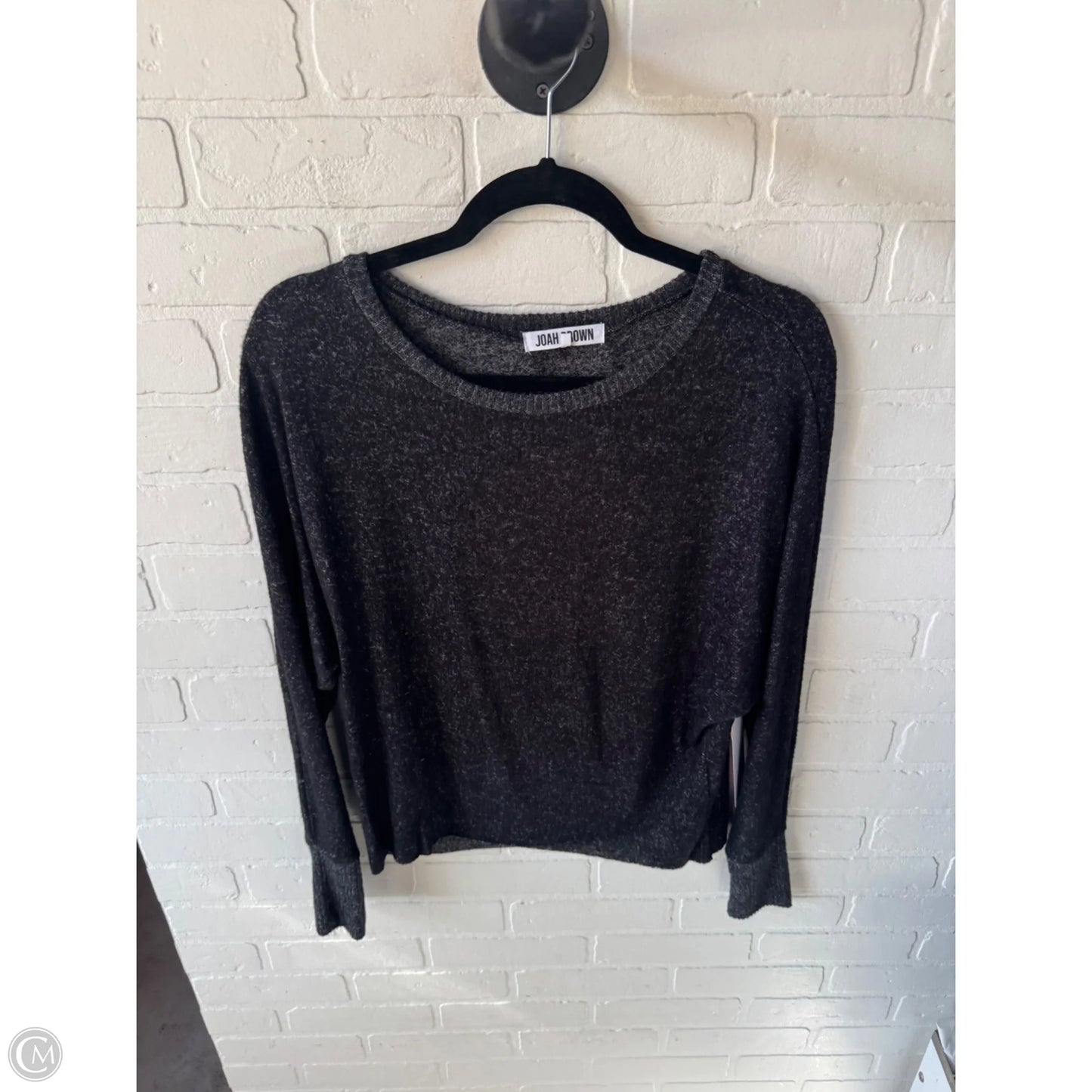 Top Long Sleeve By Cmb In Black, Size: Osfm