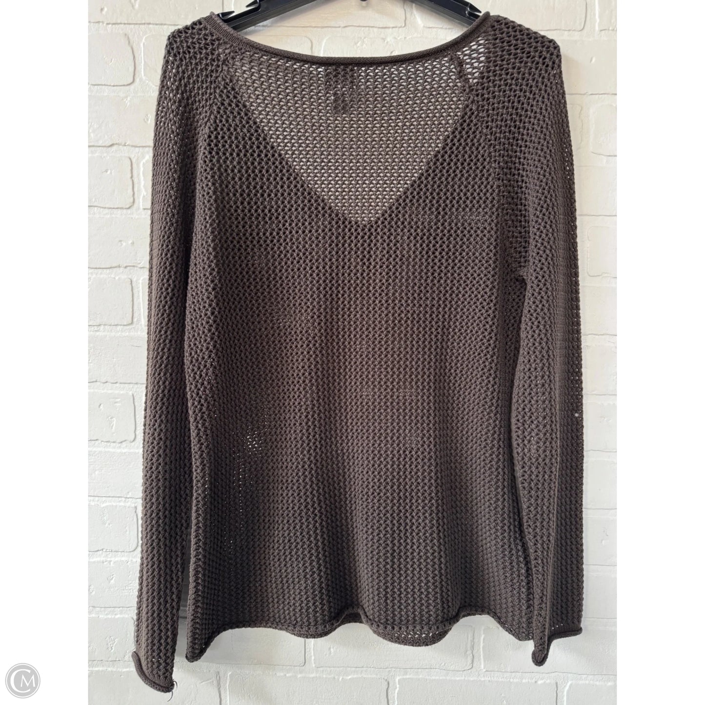 Sweater By Chicos In Brown, Size: M