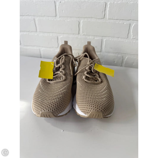 Shoes Athletic By Clothes Mentor In Tan, Size: 7.5