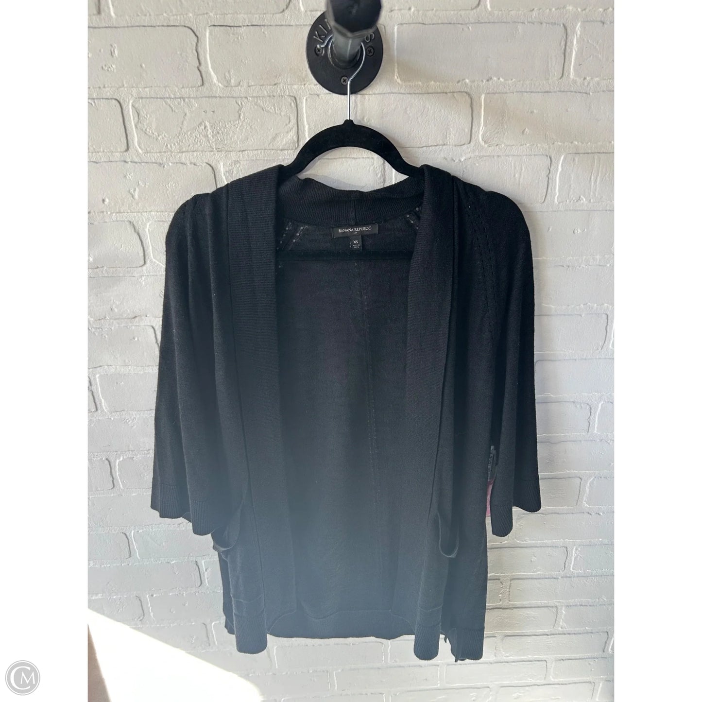 Sweater Cardigan By Banana Republic In Black, Size: Xs