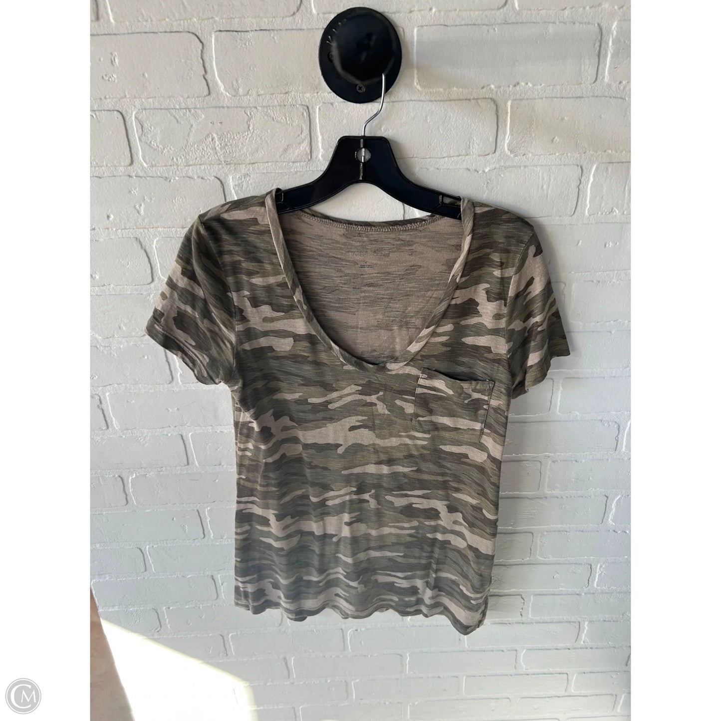 Top Short Sleeve Basic By Caslon In Green, Size: S