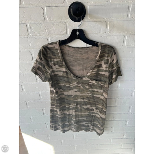 Top Short Sleeve Basic By Caslon In Green, Size: S