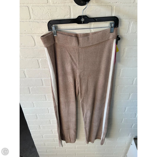 Pants Lounge By Barefoot Dreams In Pink & White, Size: 12