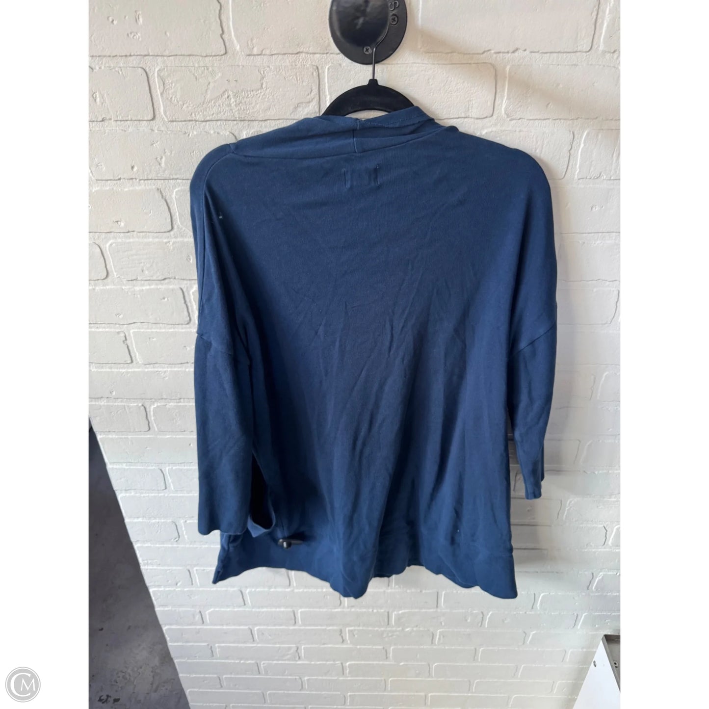 Sweater Cardigan By Pact In Blue, Size: Xs