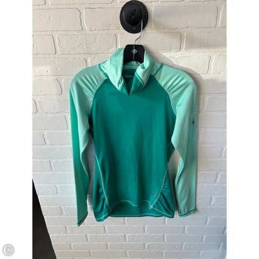 Athletic Sweatshirt Collar By Reference Point In Green, Size: Xs