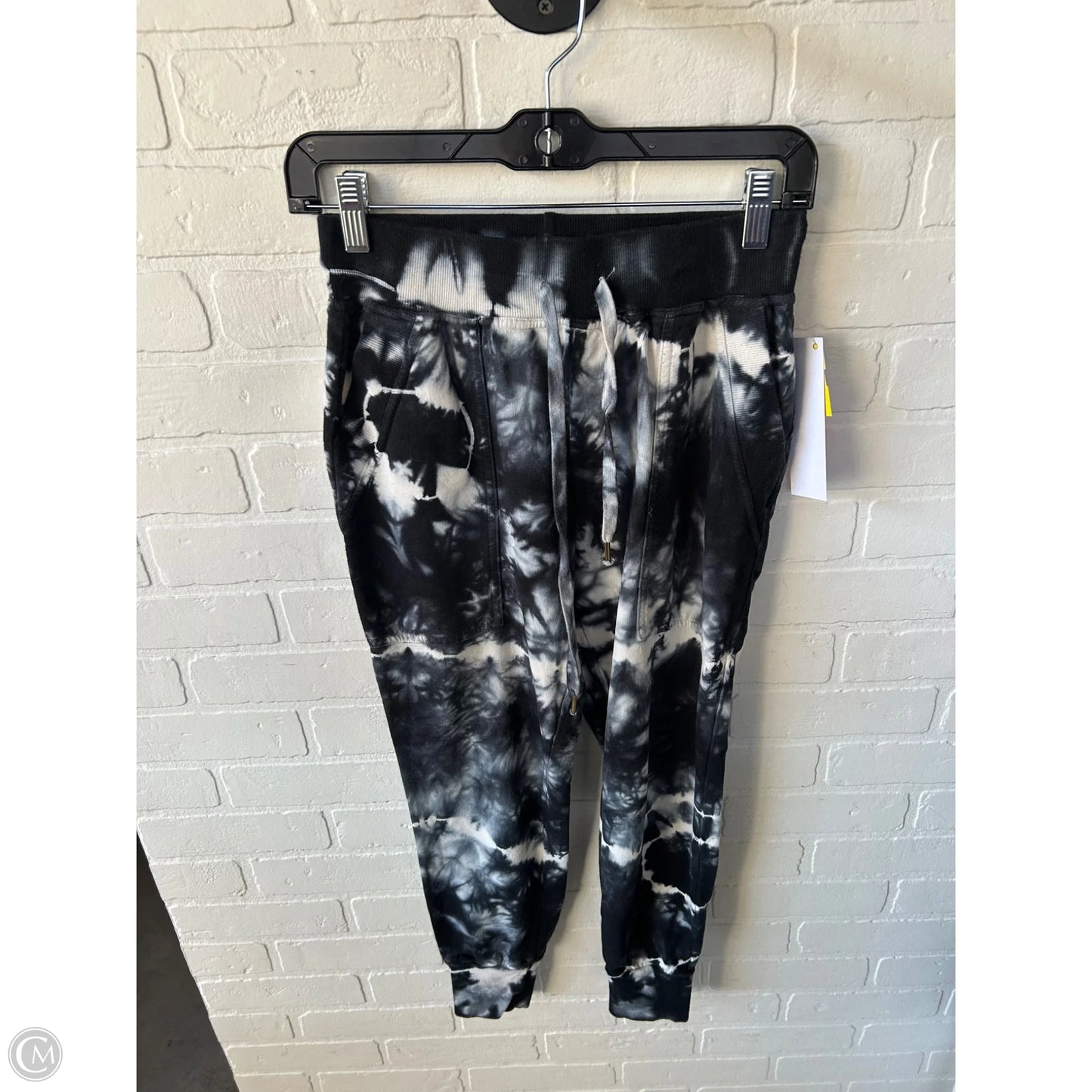 Pants Joggers By Young Fabulous & Broke In Black & White, Size: 0