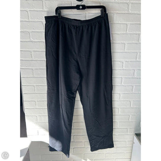 Pants Lounge By Clothes Mentor In Black, Size: 16