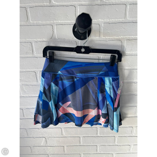 Athletic Skirt By Athleta In Blue & Orange, Size: 0